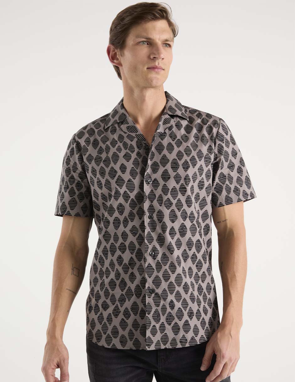 Camisa casual de manga corta para hombre Camisa casual de manga corta para hombre