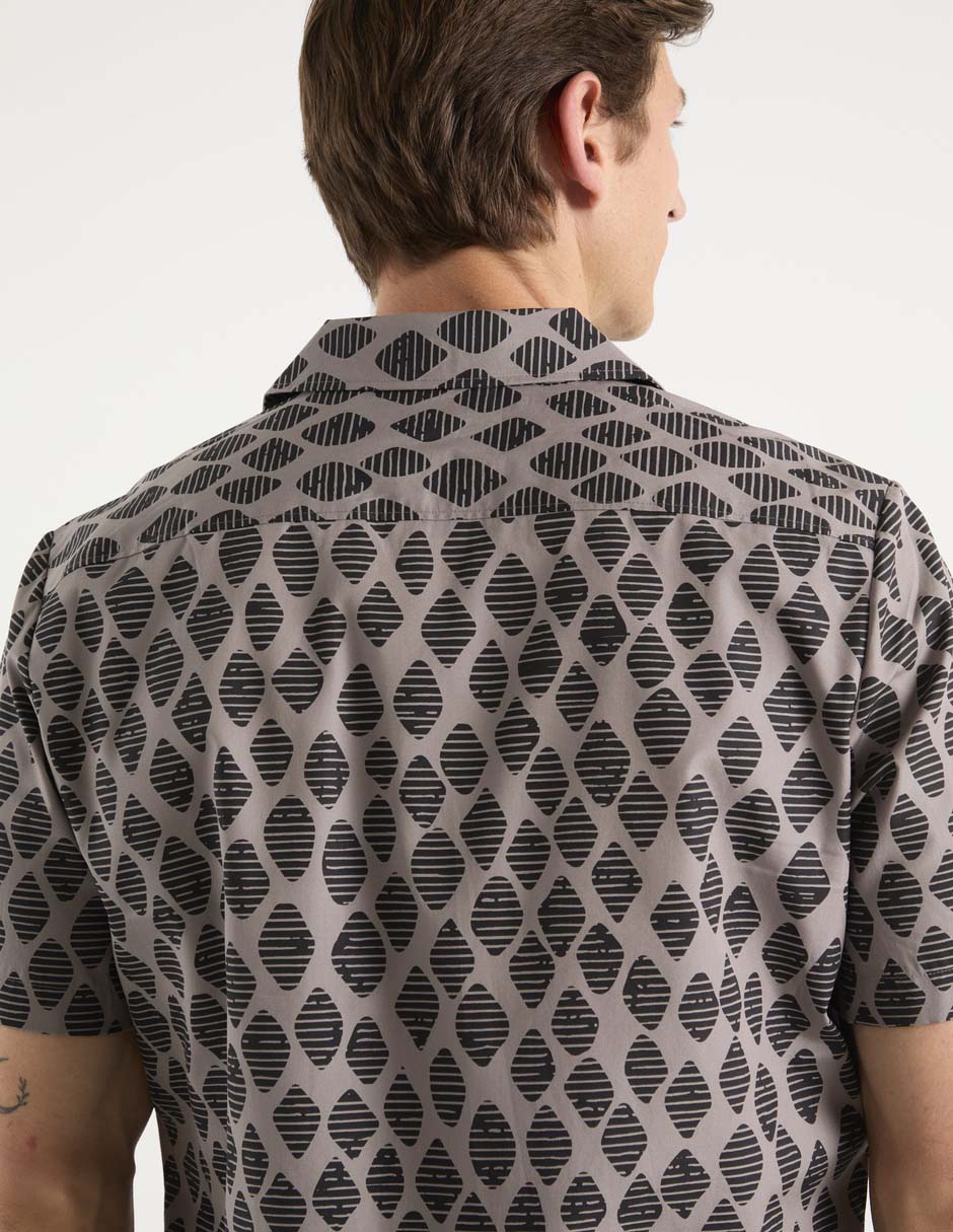 Camisa casual de manga corta para hombre 5