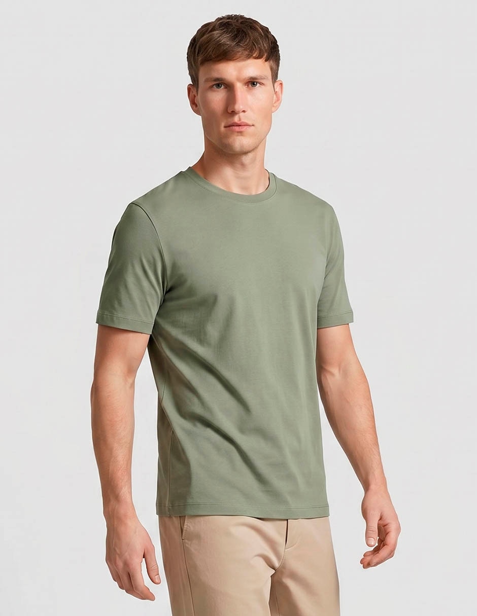 Playera hugo cuello redondo para hombre