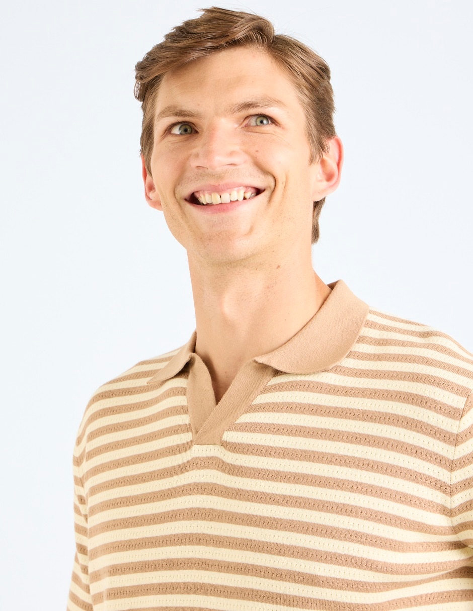 Playera tipo polo Scappino para hombre