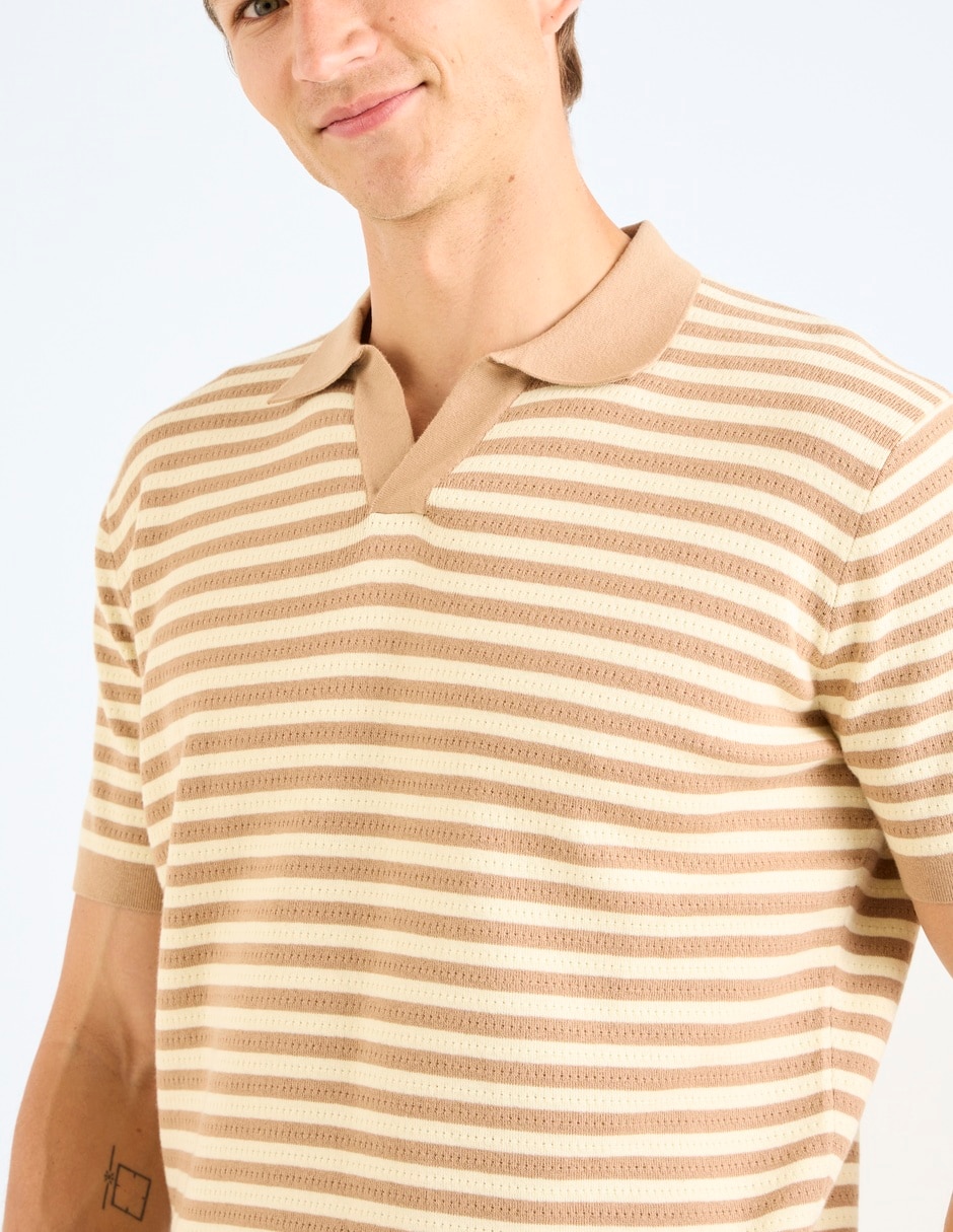 Playera tipo polo Scappino para hombre