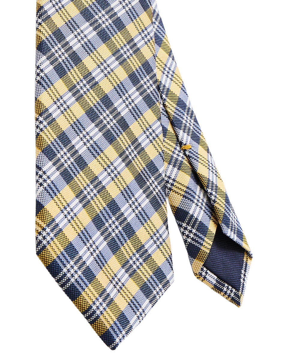 Corbata regular de seda estampado a rayas para hombre Corbata regular de seda estampado a rayas para hombre