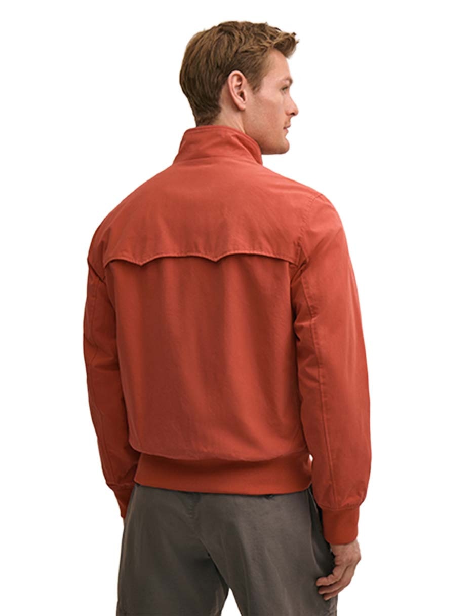 Chamarra harrington brooks brothers con bolsillos para hombre