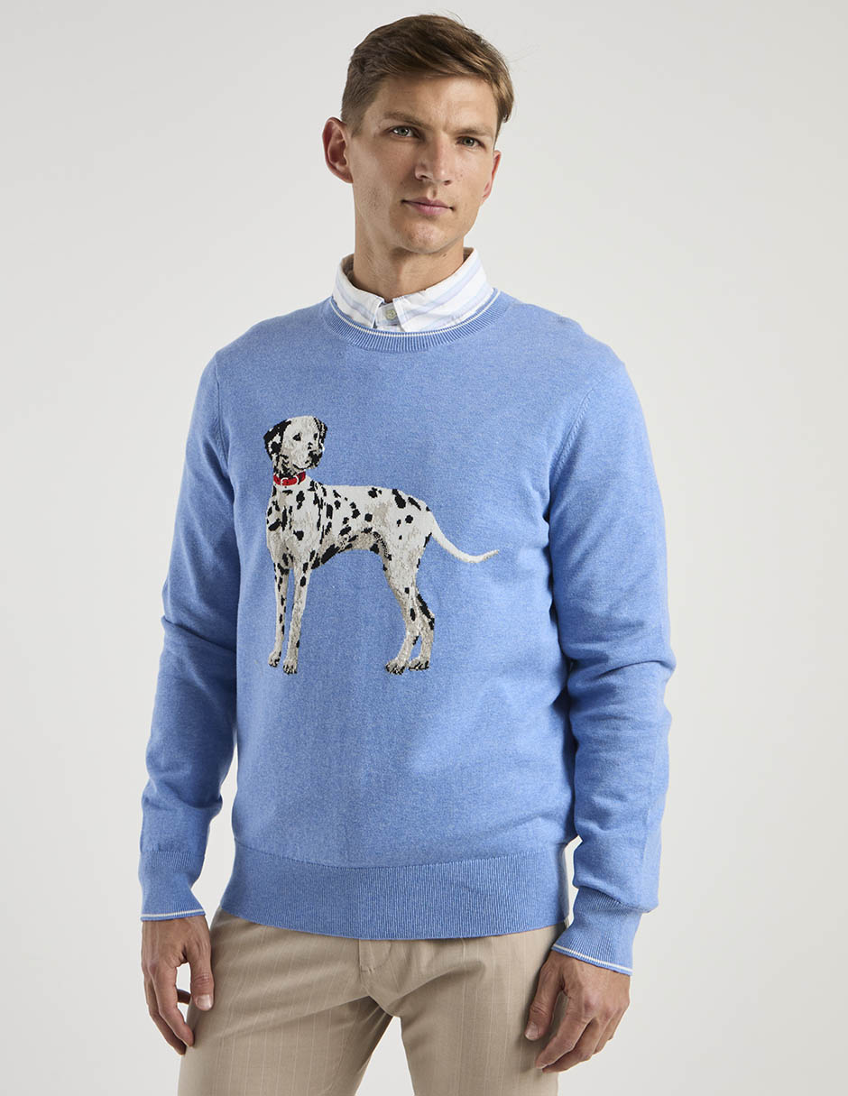 Suéter cuello redondo para hombre Suéter cuello redondo para hombre