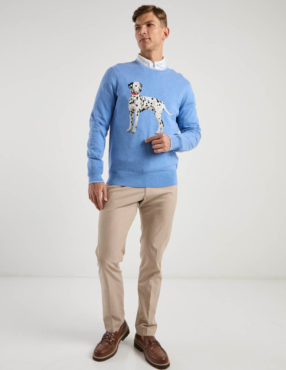 Suéter cuello redondo para hombre 6