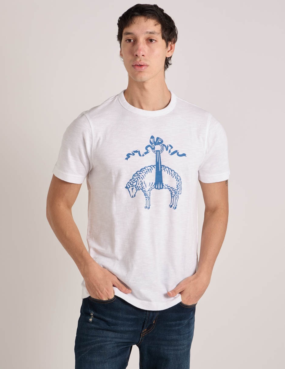 Playera cuello redondo para hombre 2