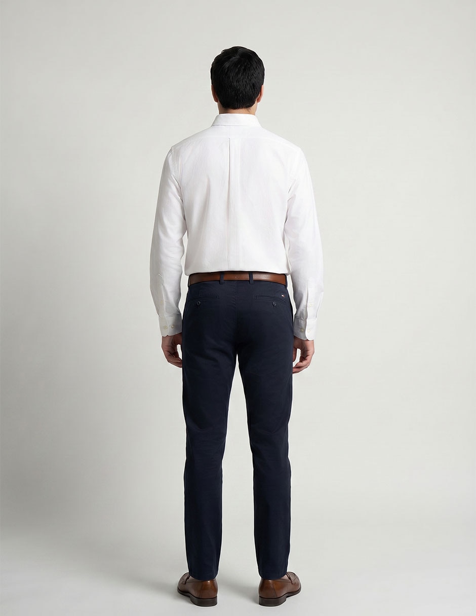 Camisa casual brooks brothers de algodón manga larga para hombre