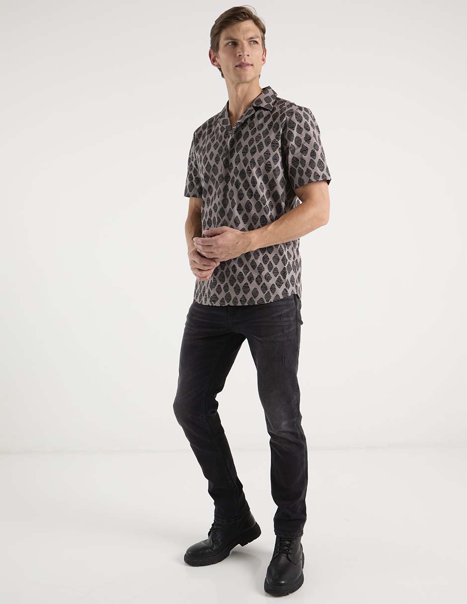 Jeans slim Hugo S26 lavado obscuro para hombre