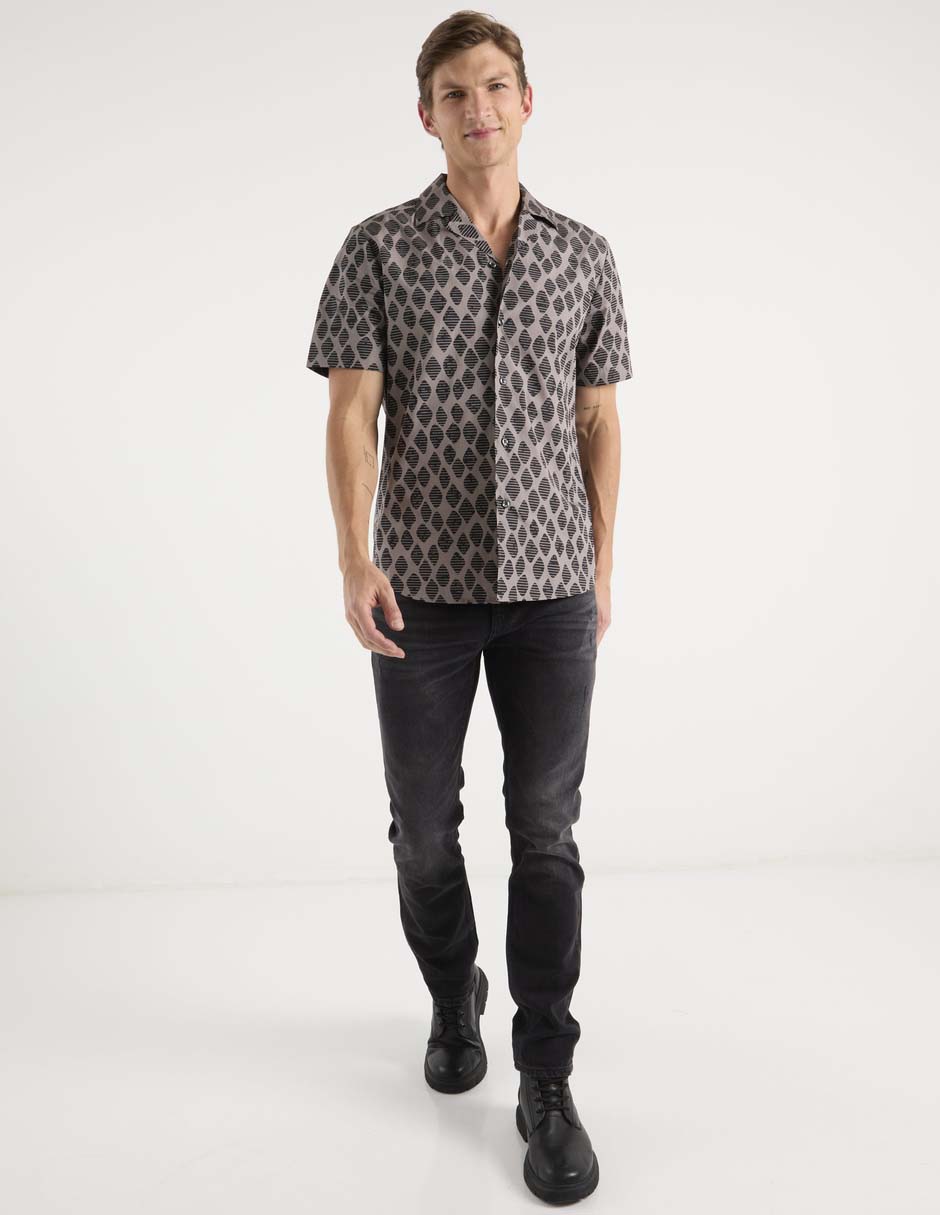 Jeans slim Hugo S26 lavado obscuro para hombre