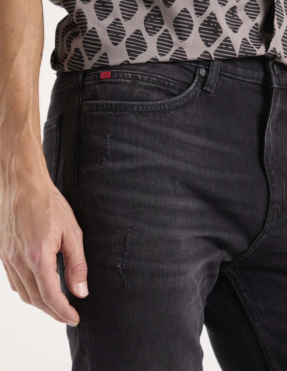 Jeans slim Hugo S26 lavado obscuro para hombre