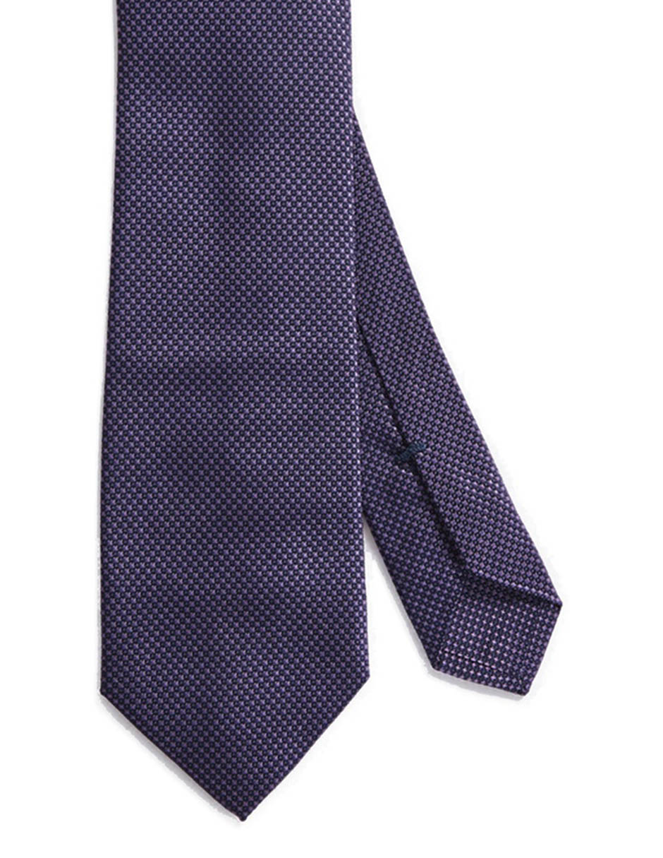 Corbata regular de seda para hombre