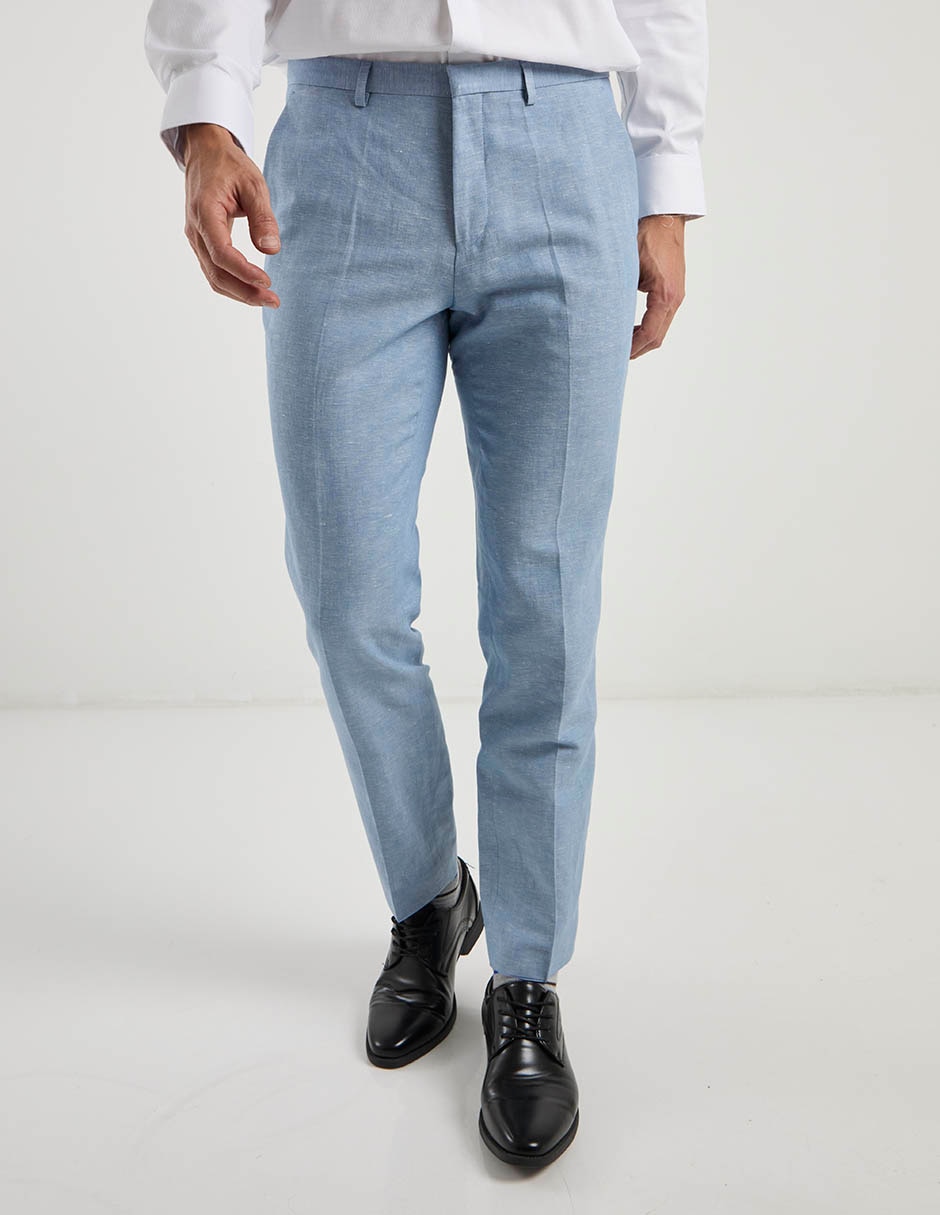 Pantalón formal regular slim hugo para hombre