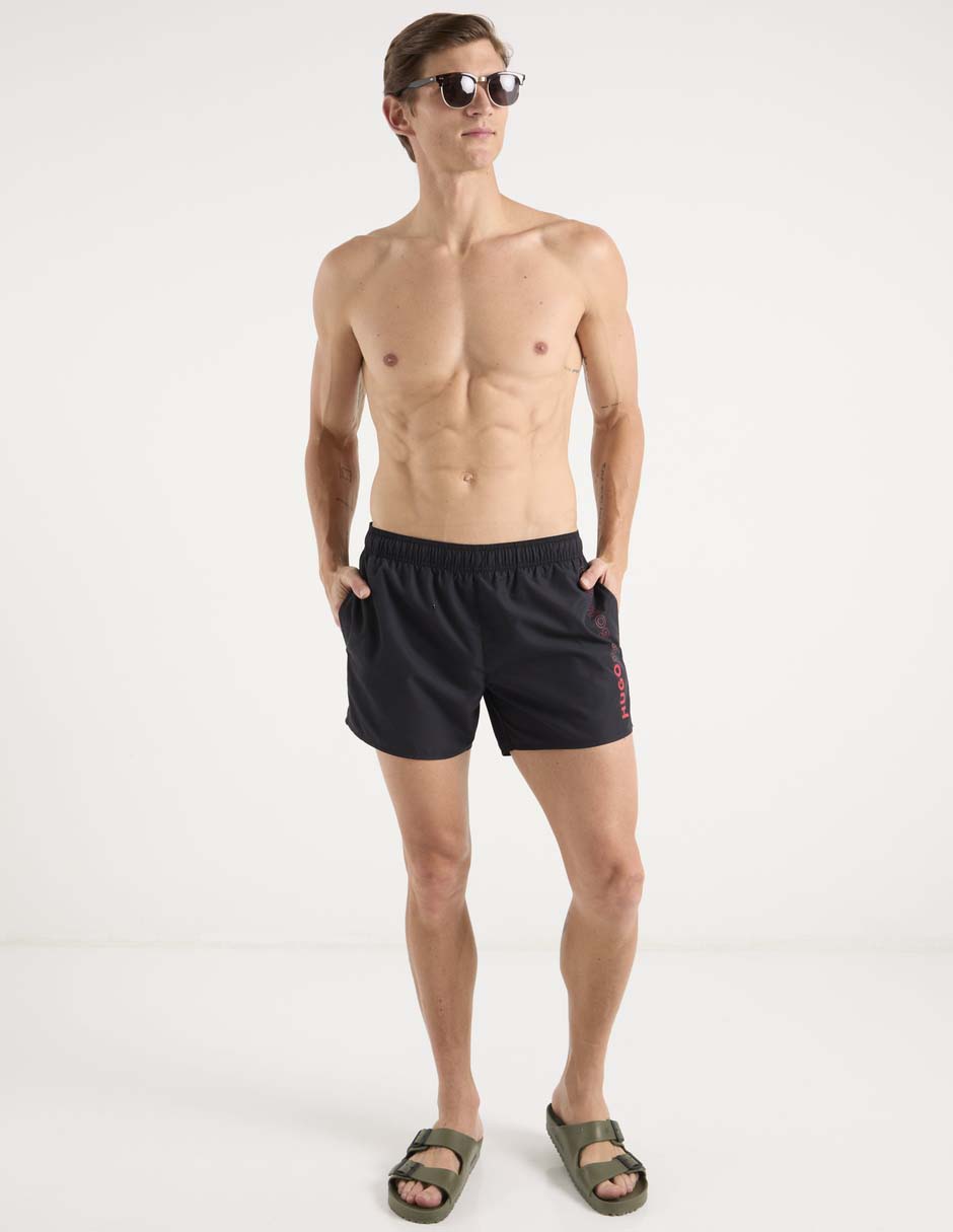 Traje de baño hugo con bolsillos para hombre