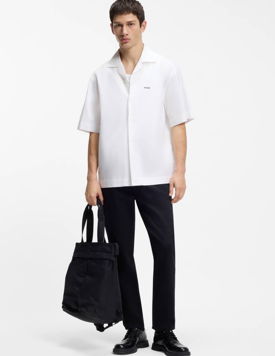 Camisa casual de algodón manga corta para hombre 3