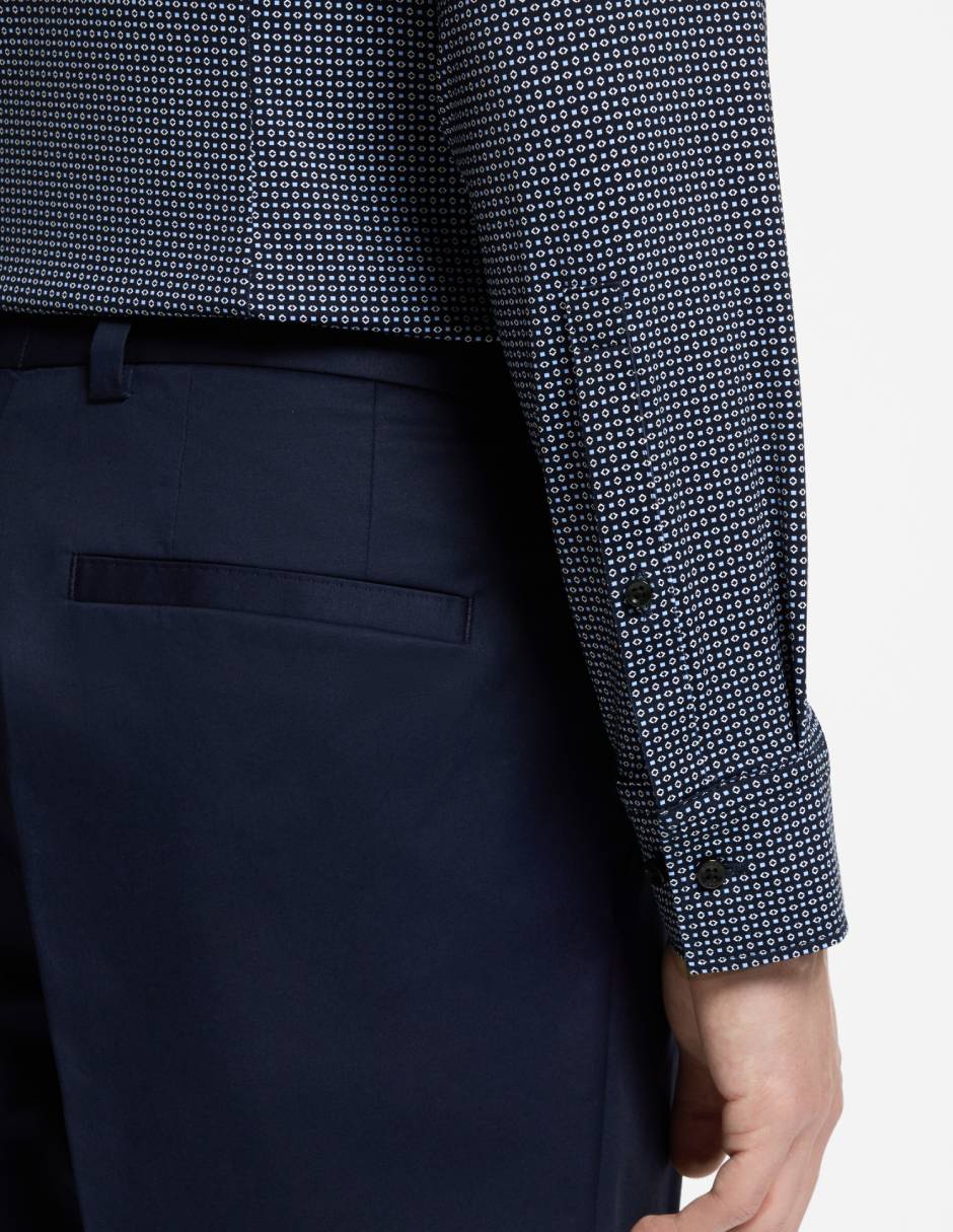 Camisa casual Hugo manga larga para hombre