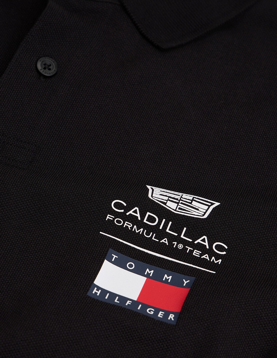 Playera tipo polo hilfiger cadillac f1 para hombre 6