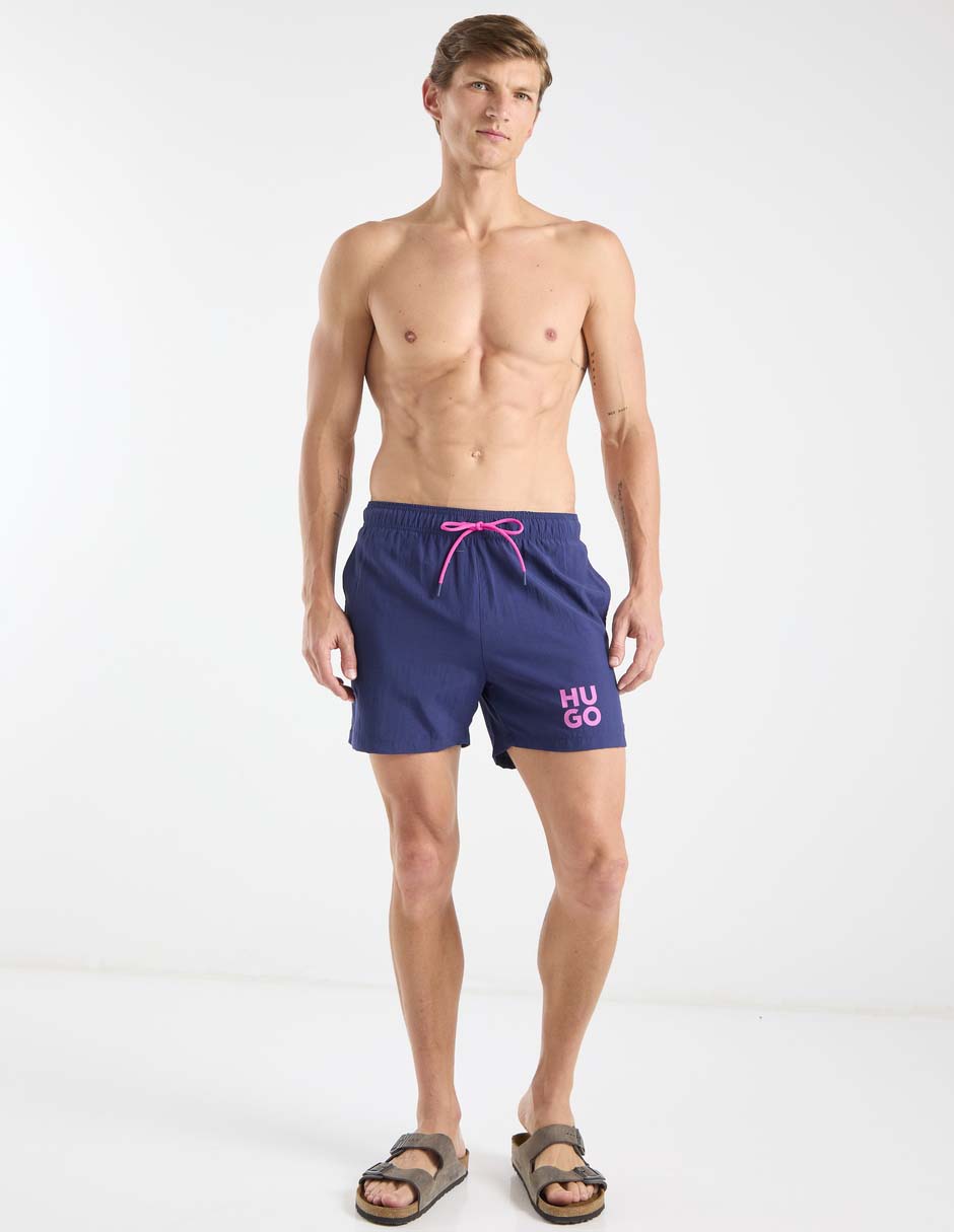 Traje de baño con bolsillos para hombre