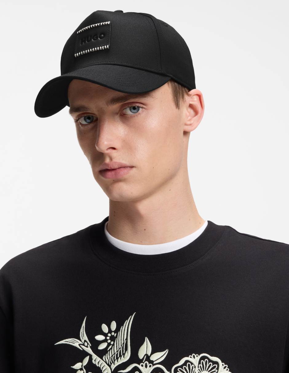 Gorra visera curva velcro casual Hugo para hombre