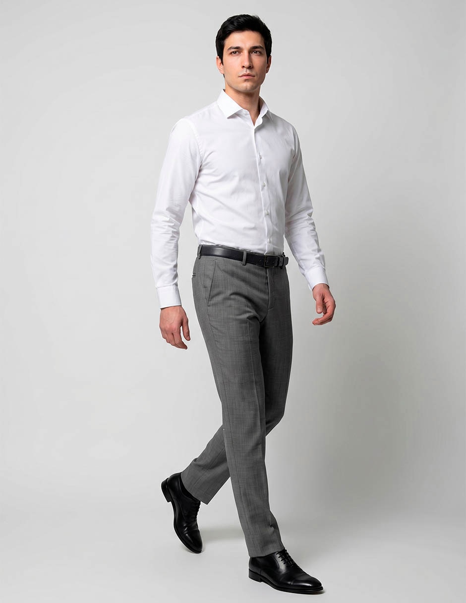 Pantalón de vestir straight para hombre