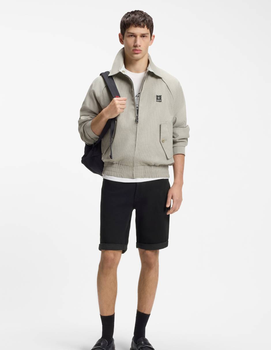 Short Hugo de algodón para hombre