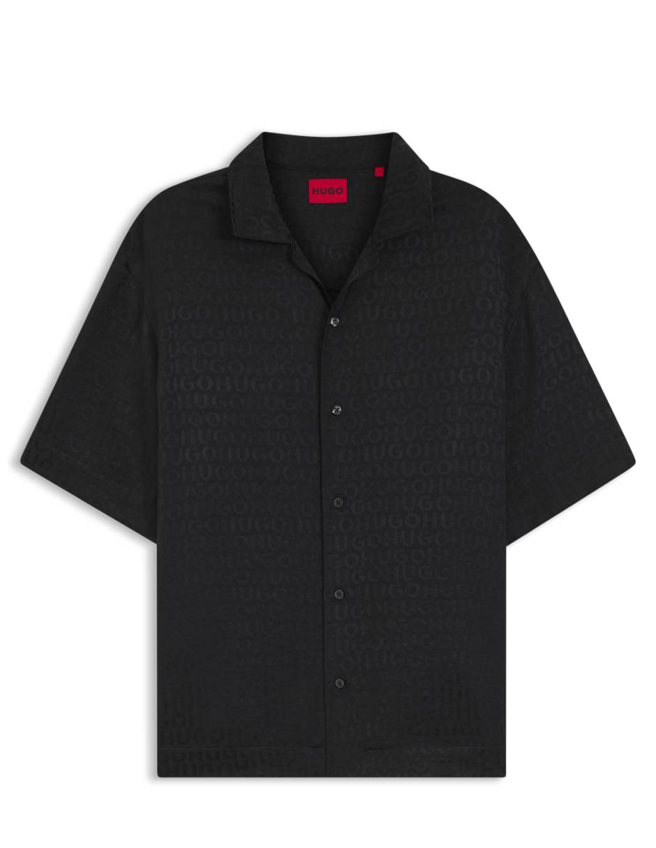 Camisa casual Hugo manga corta para hombre