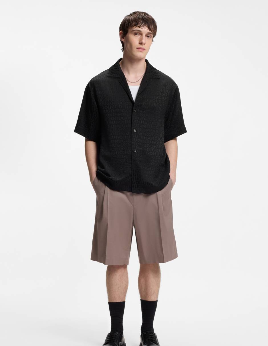 Camisa casual Hugo manga corta para hombre