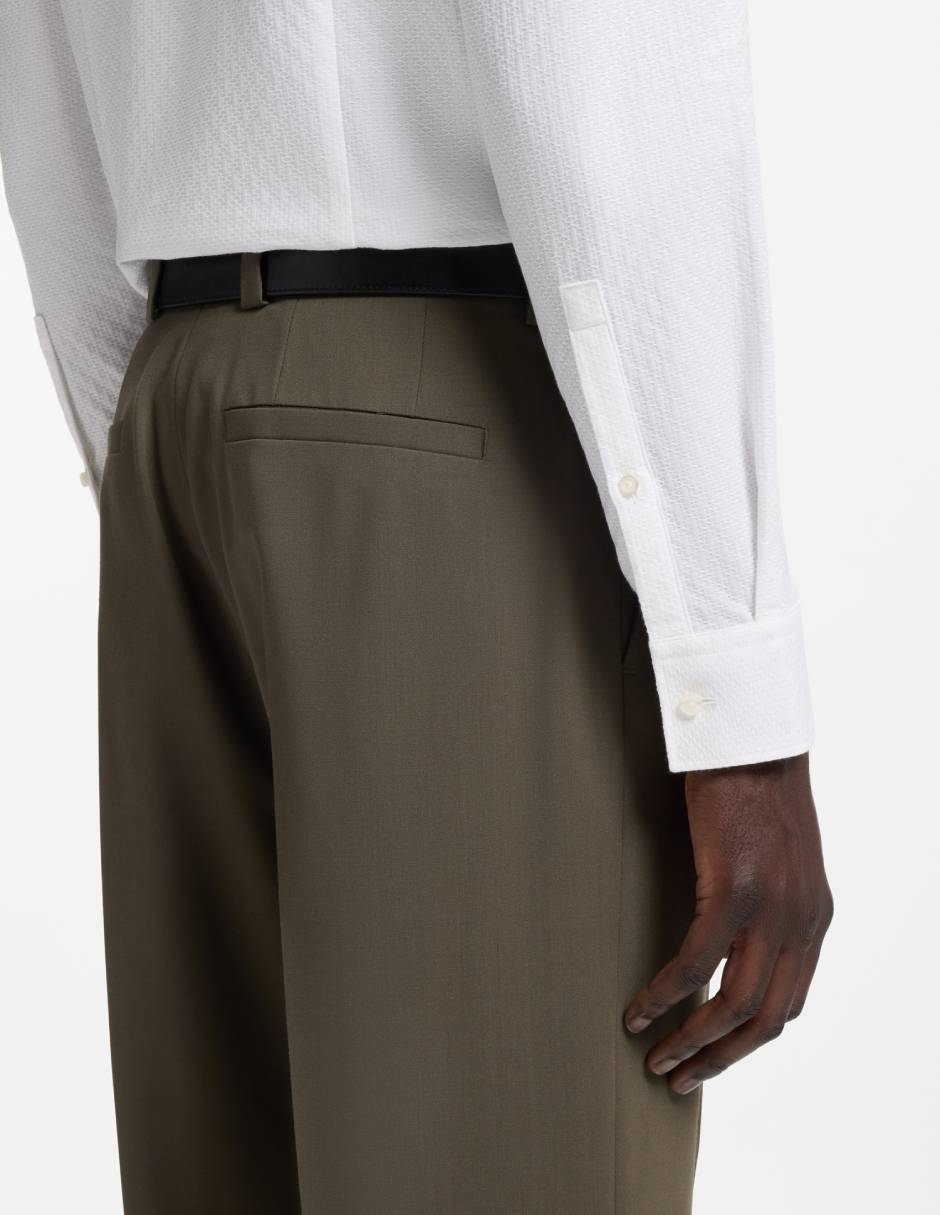 Camisa formal hugo de algodón manga larga para hombre