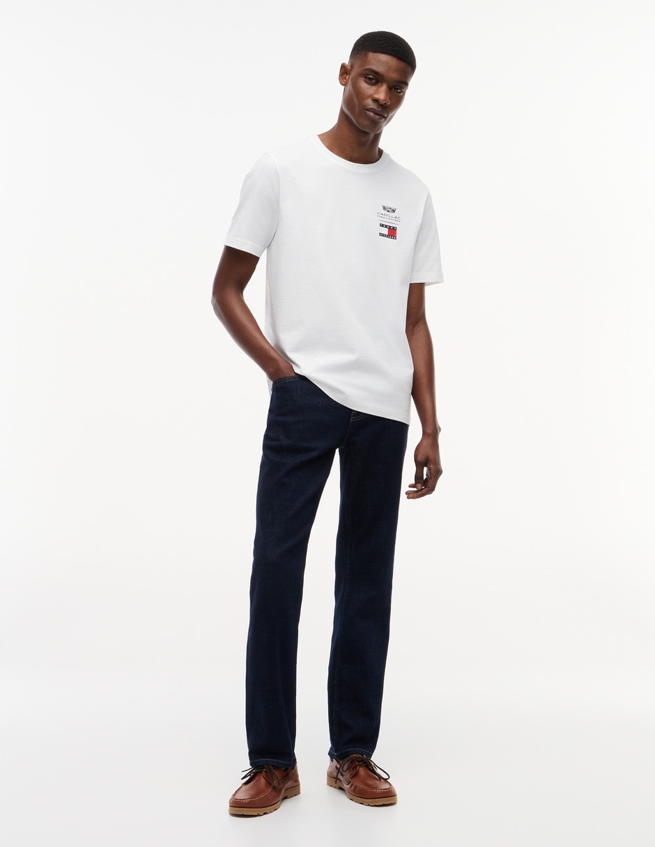 Playera Tommy Hilfiger Cadillac F1 Co-Branded cuello redondo para hombre