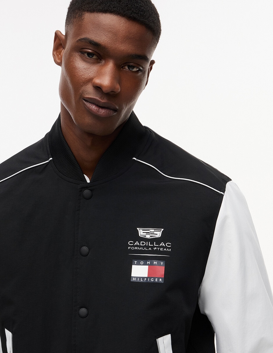 Chamarra casual Tommy Hilfiger Cadillac F1 Co Branded para hombre