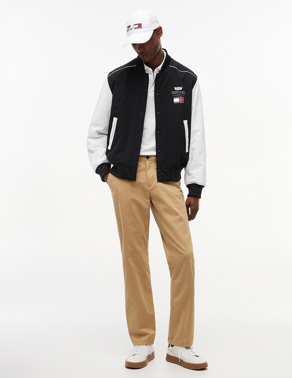 Chamarra casual Tommy Hilfiger Cadillac F1 Co Branded para hombre