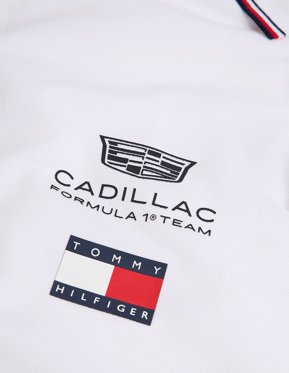 Playera tipo polo cadillac f1 réplica para hombre 6