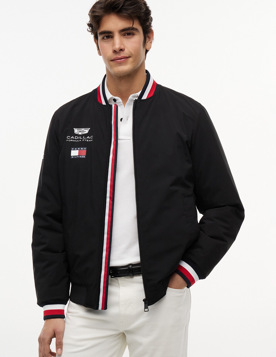 Chamarra casual Cadillac F1 Réplica con bolsillos para hombre Chamarra casual Cadillac F1 Réplica con bolsillos para hombre