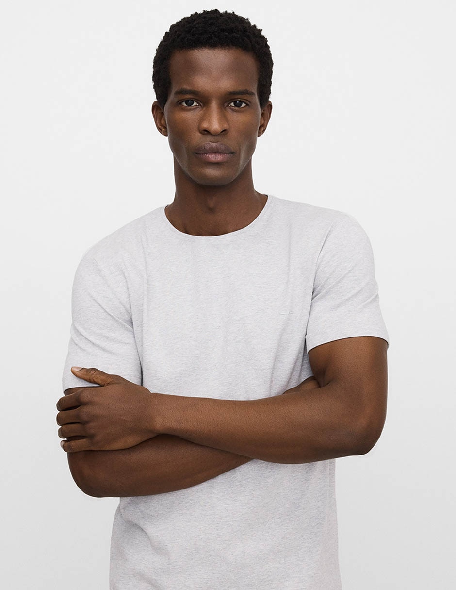 Playera Adolfo Dominguez cuello redondo para hombre