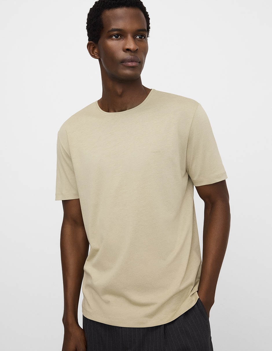 Playera Adolfo Dominguez cuello redondo para hombre
