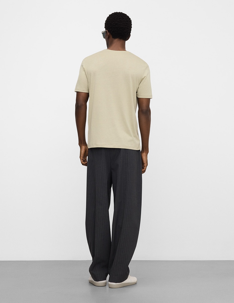 Playera Adolfo Dominguez cuello redondo para hombre