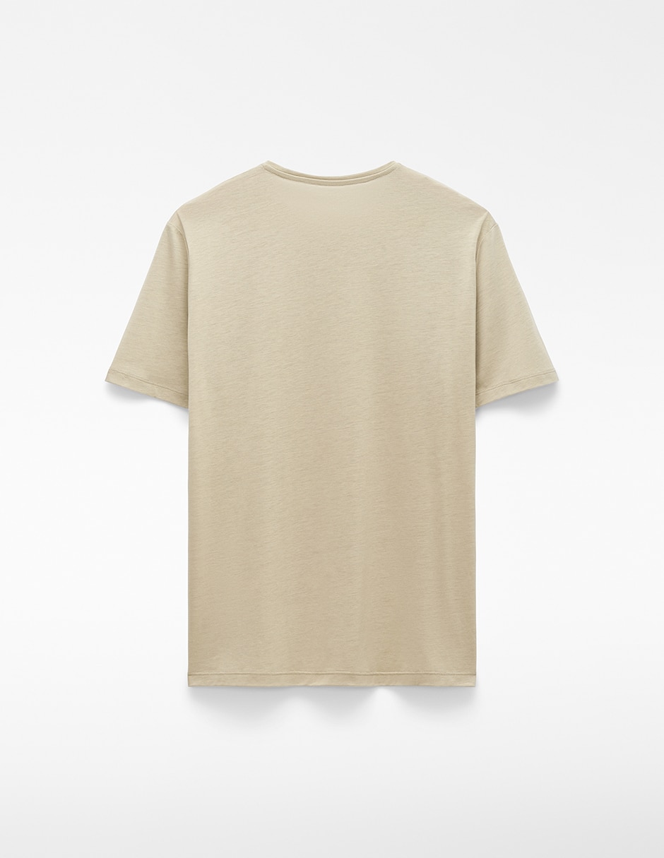 Playera Adolfo Dominguez cuello redondo para hombre