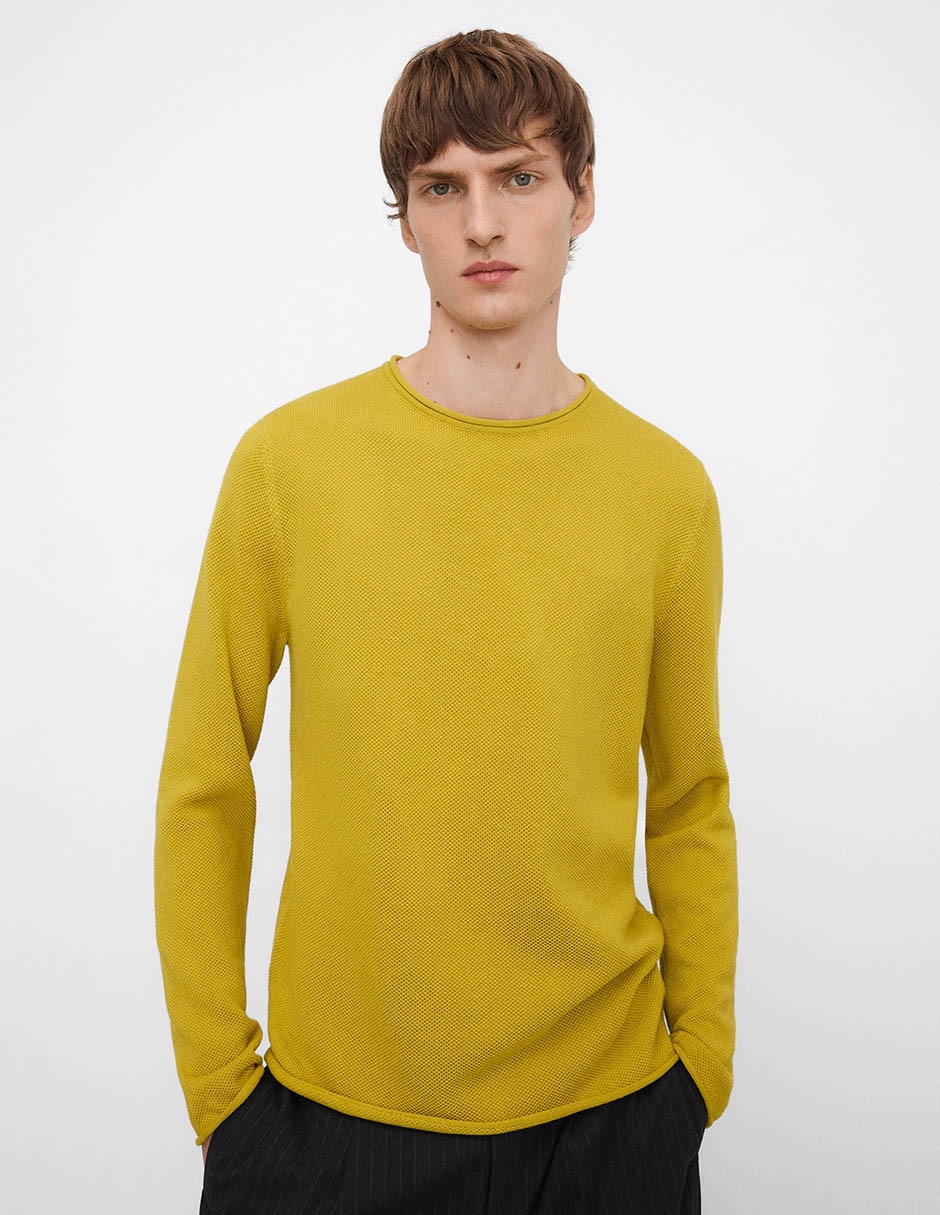 Playera Adolfo Dominguez cuello redondo para hombre
