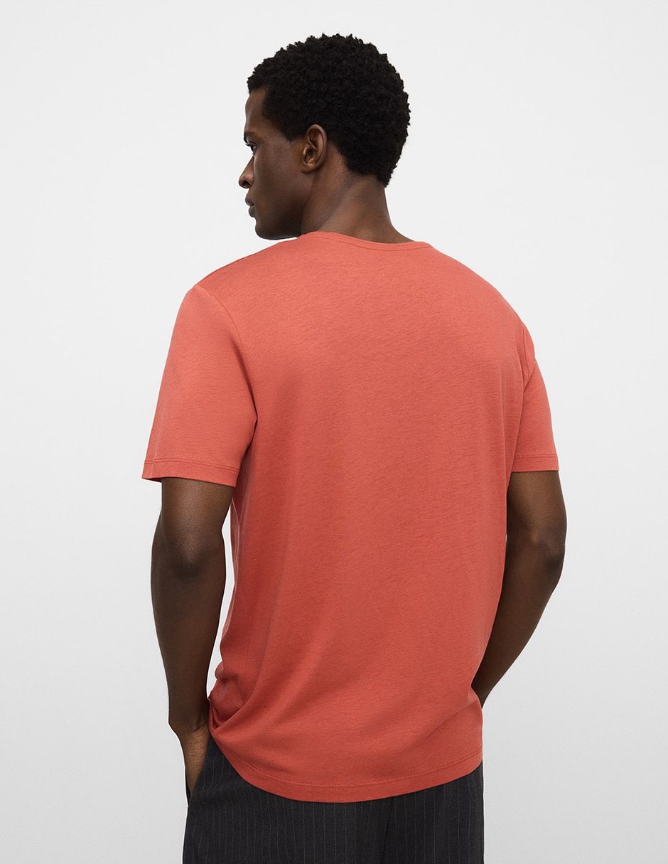 Playera Adolfo Dominguez cuello redondo para hombre