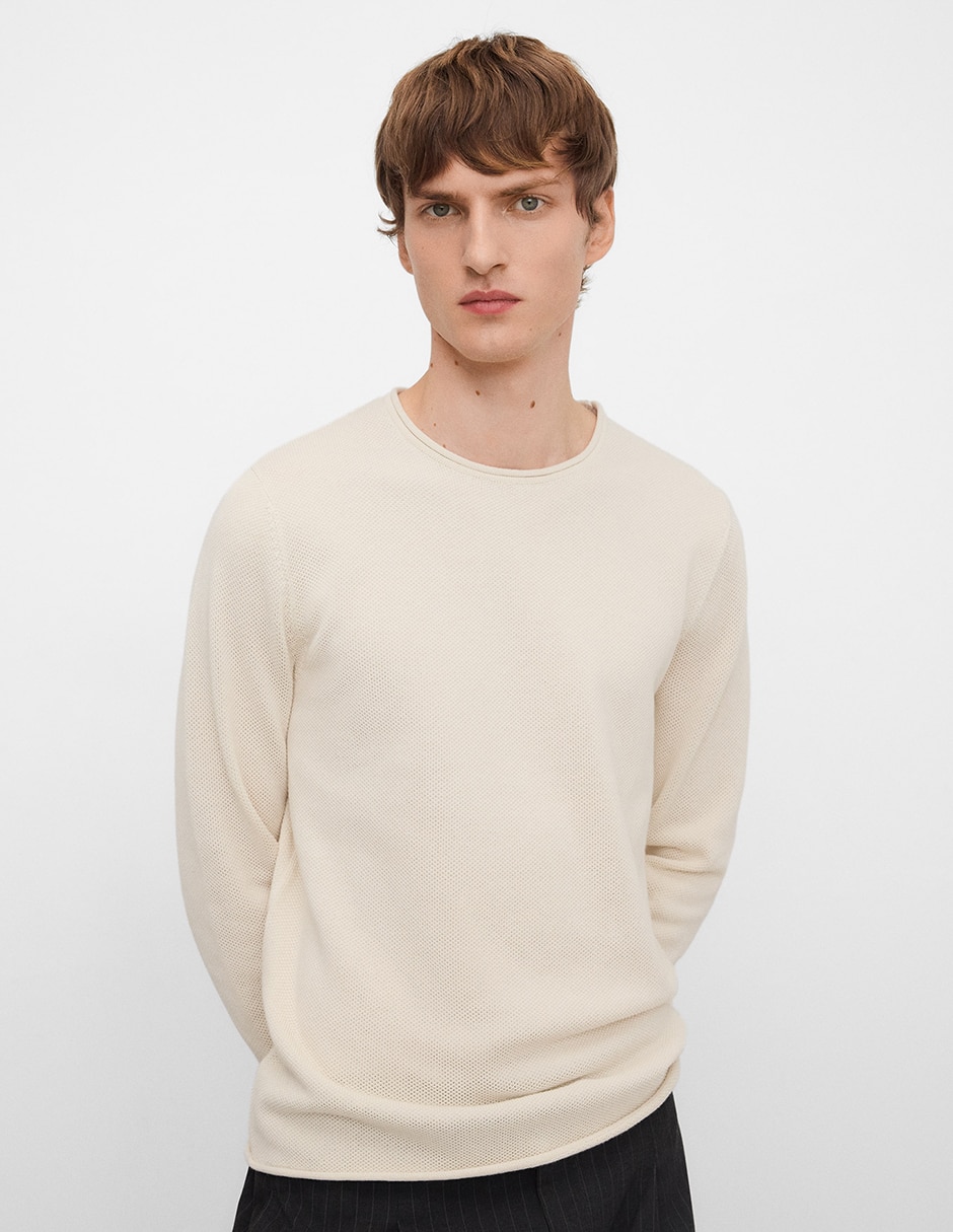 Playera Adolfo Dominguez cuello redondo para hombre