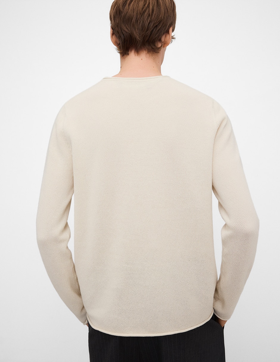 Playera Adolfo Dominguez cuello redondo para hombre