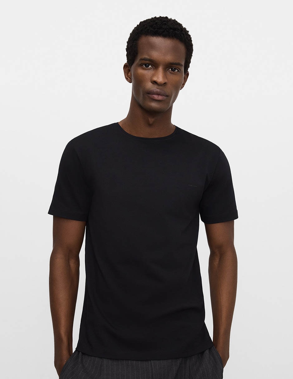 Playera Adolfo Dominguez cuello redondo para hombre