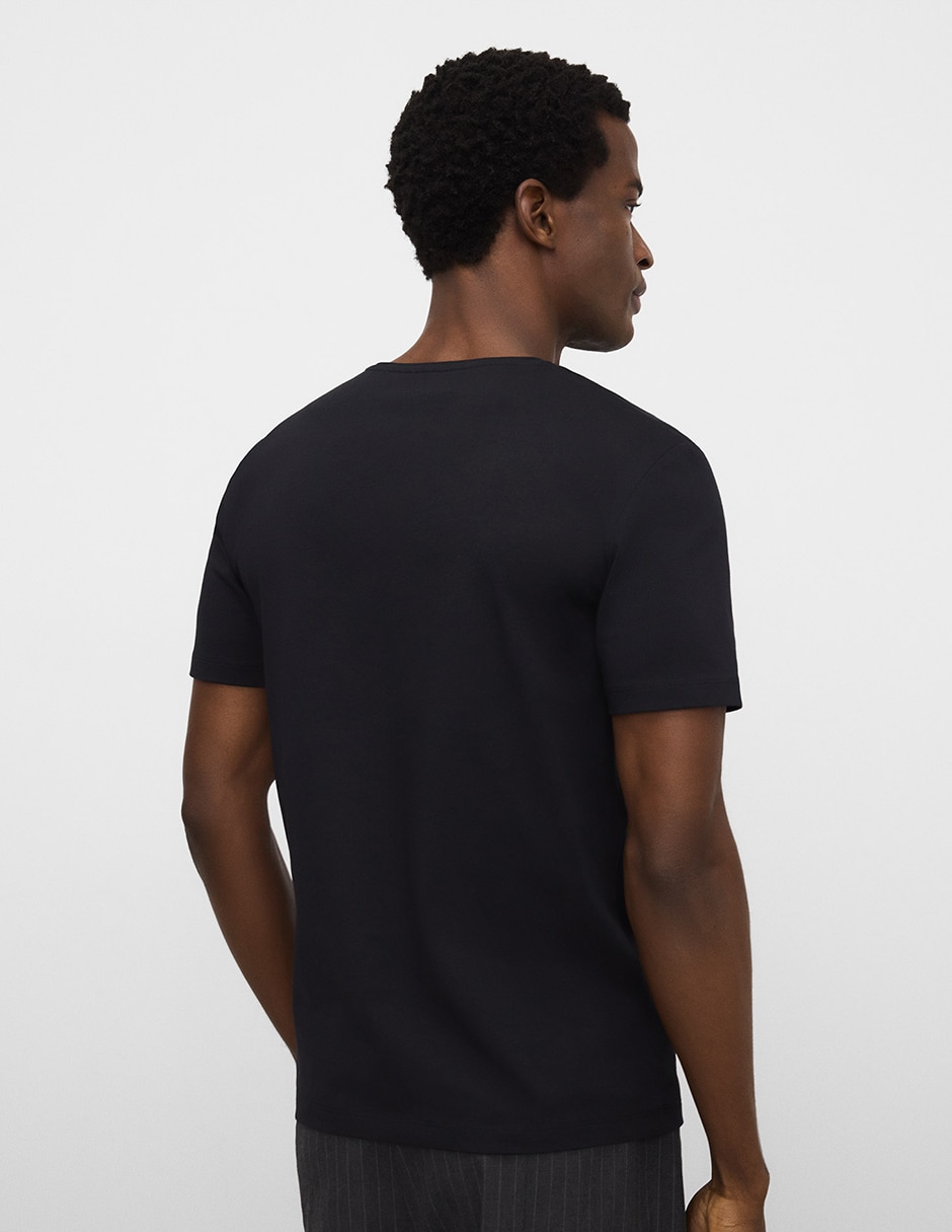 Playera Adolfo Dominguez cuello redondo para hombre
