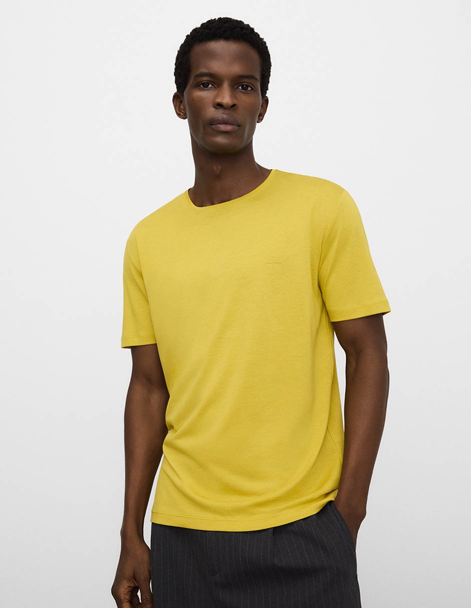 Playera Adolfo Dominguez cuello redondo para hombre