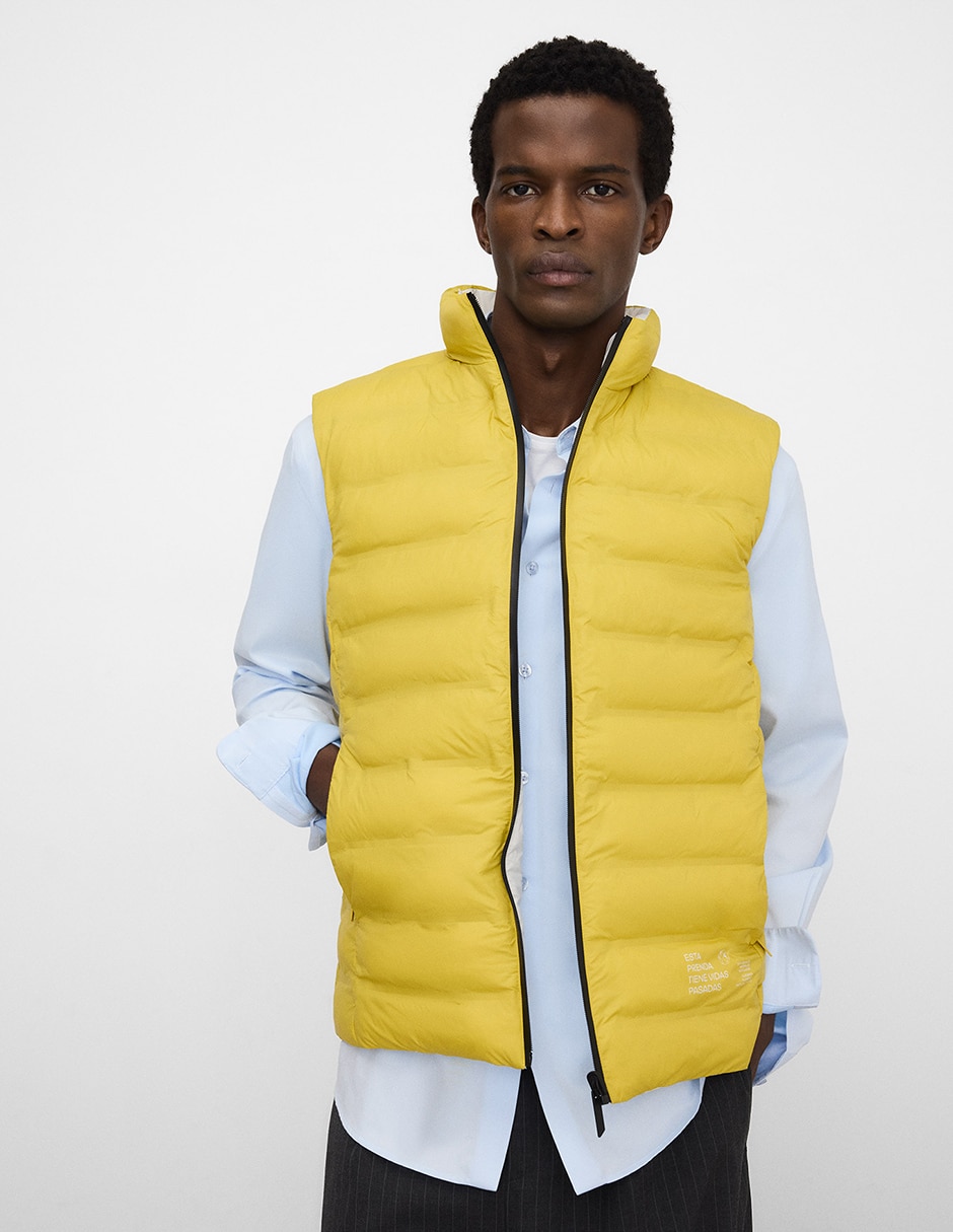 Chaleco Adolfo Dominguez reversible resistente al agua para hombre