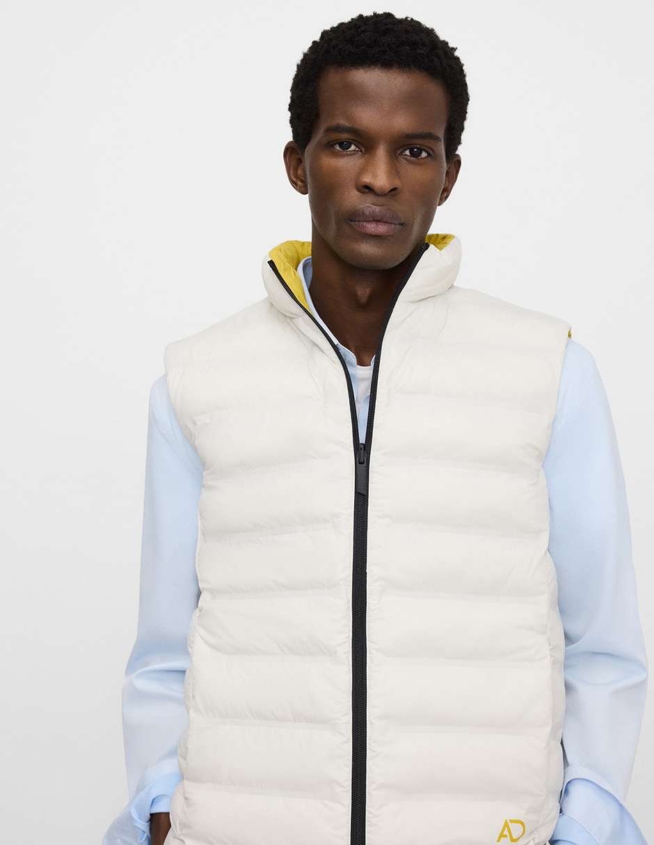Chaleco Adolfo Dominguez reversible resistente al agua para hombre
