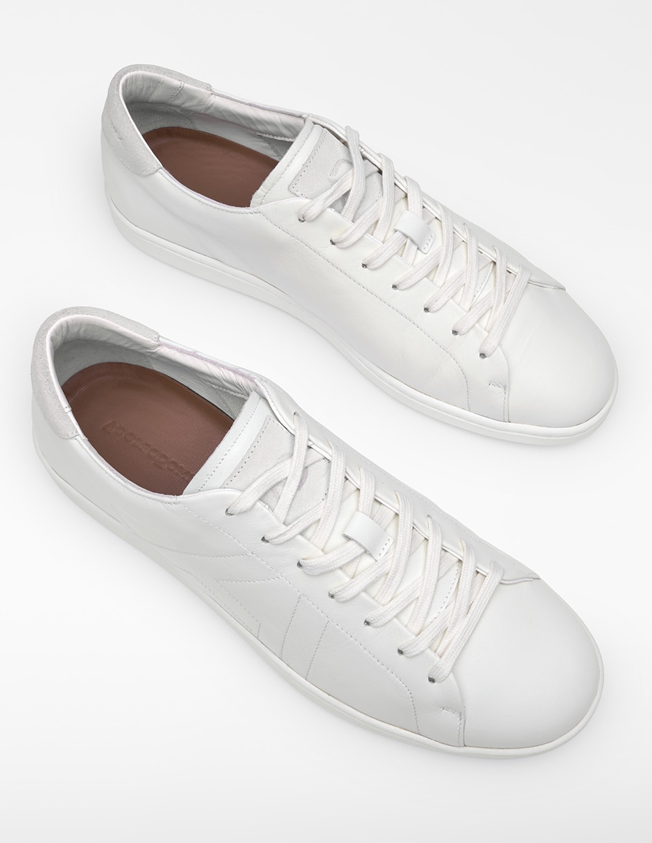 Tenis de piel Adolfo Dominguez para hombre