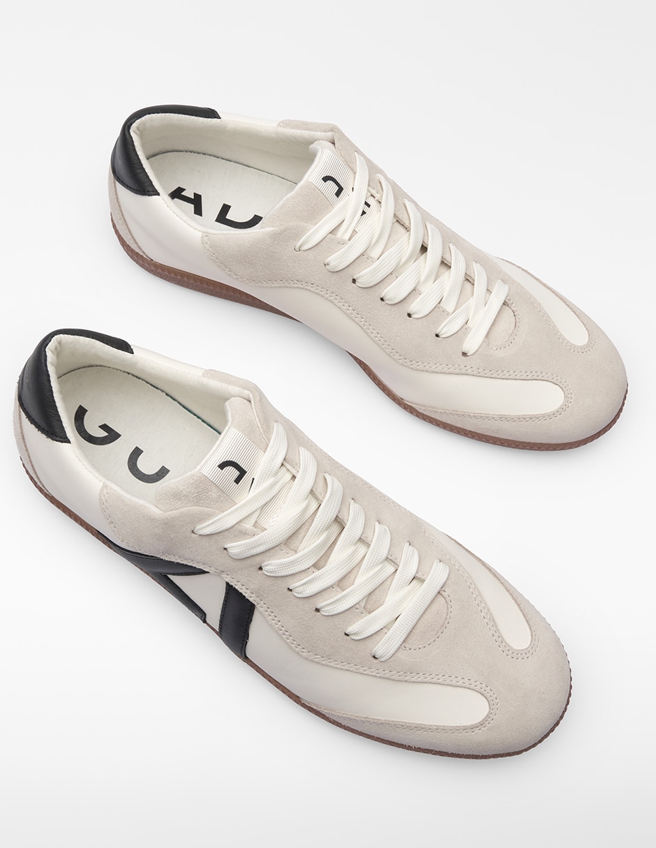 Tenis de piel Adolfo Dominguez para hombre