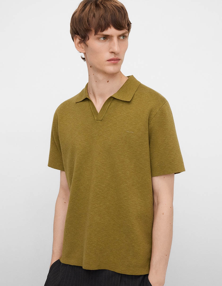 Playera tipo polo para hombre