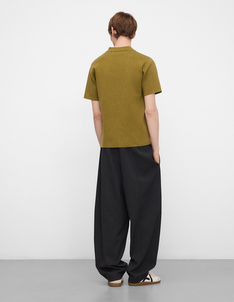 Playera tipo polo Adolfo Dominguez para hombre