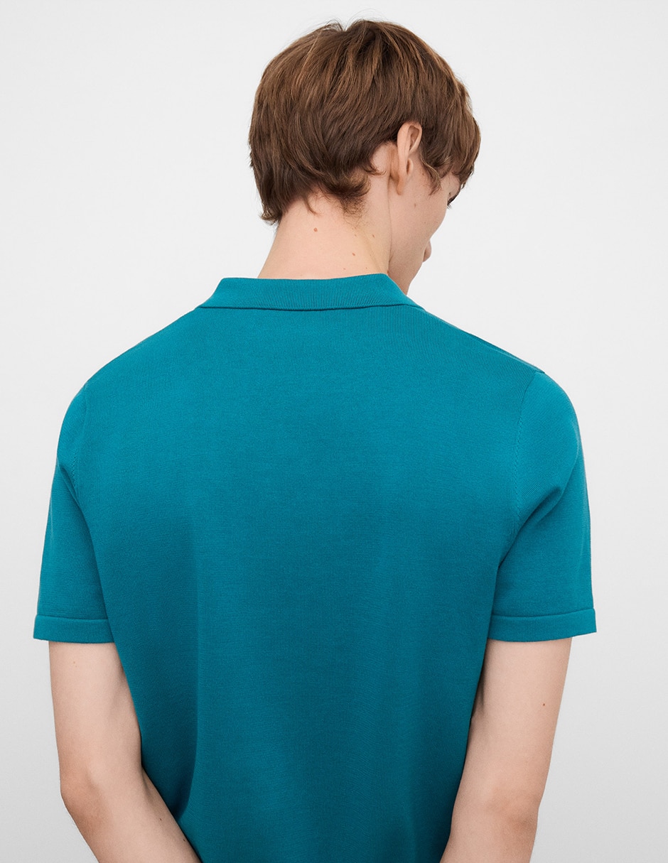 Playera tipo polo Adolfo Dominguez para hombre